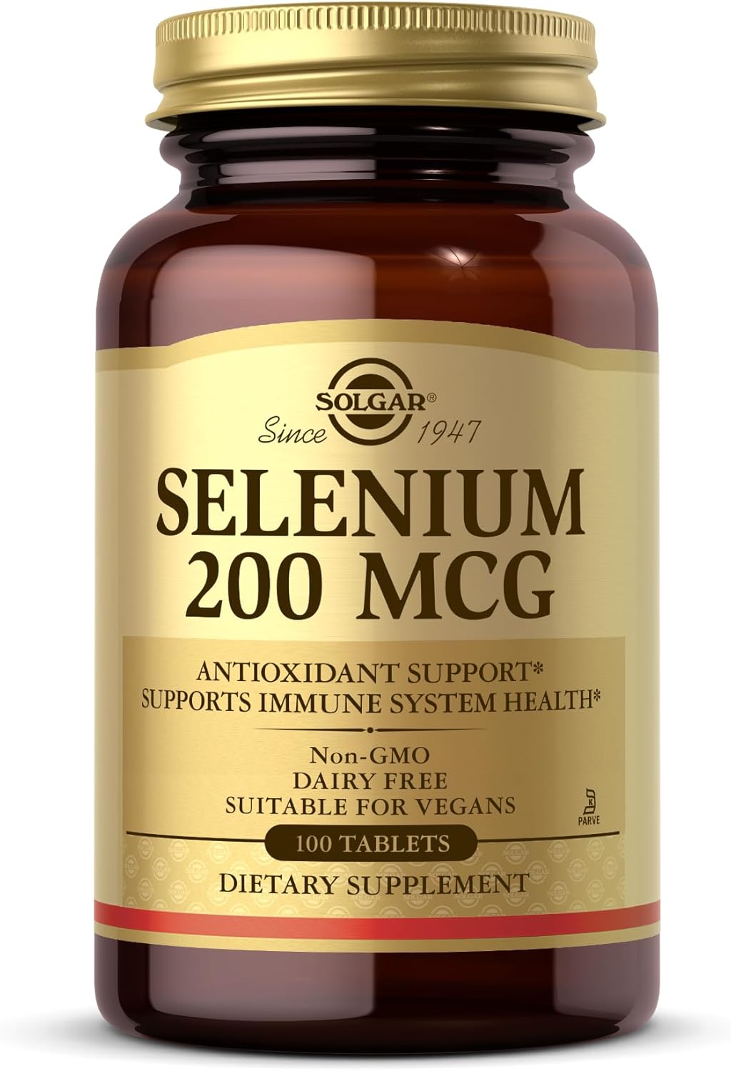 Solgar Selenium 200mcg Tablets - 100 Count