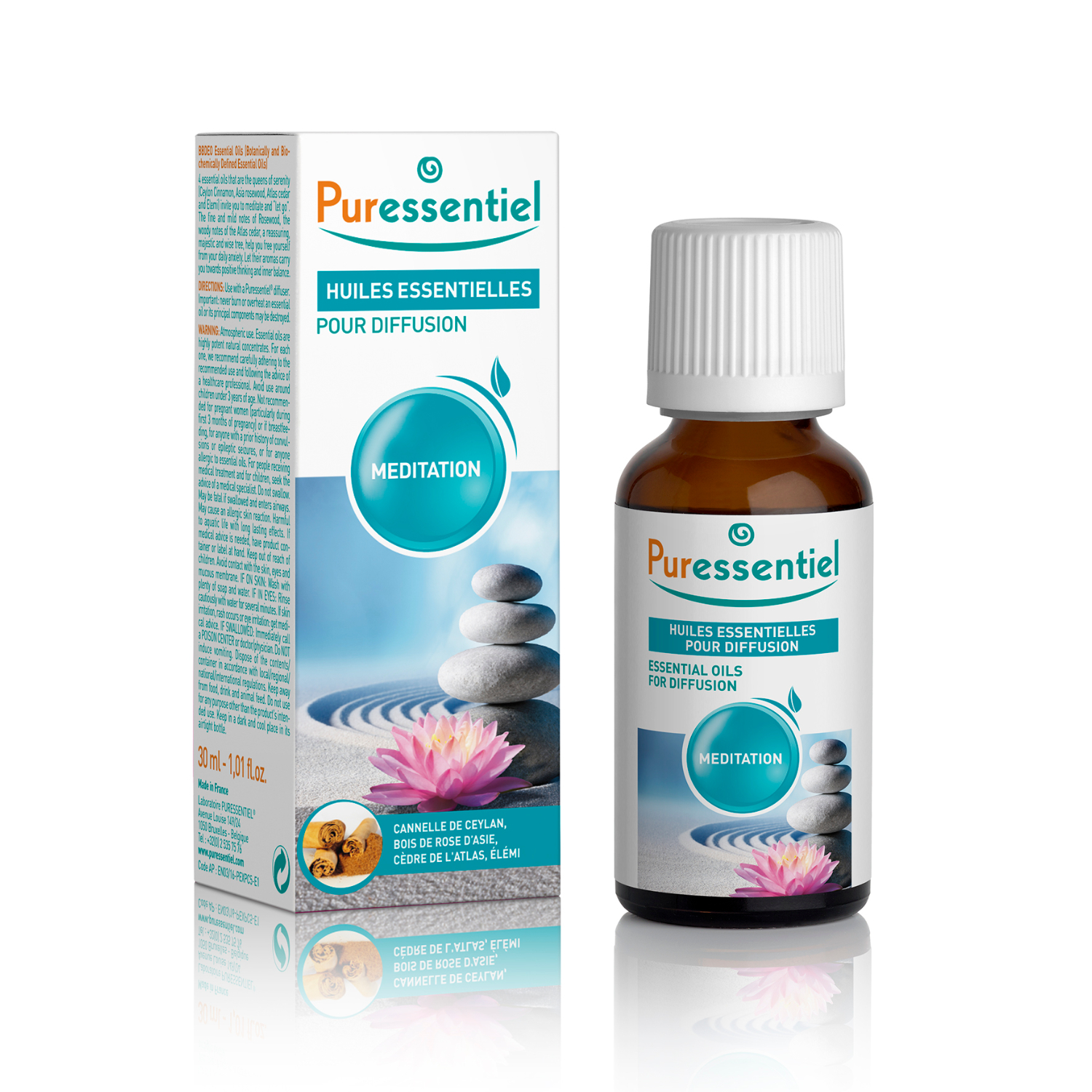 Puressentiel Essential Oils Diffusion Blend – Meditation (30 Ml)
