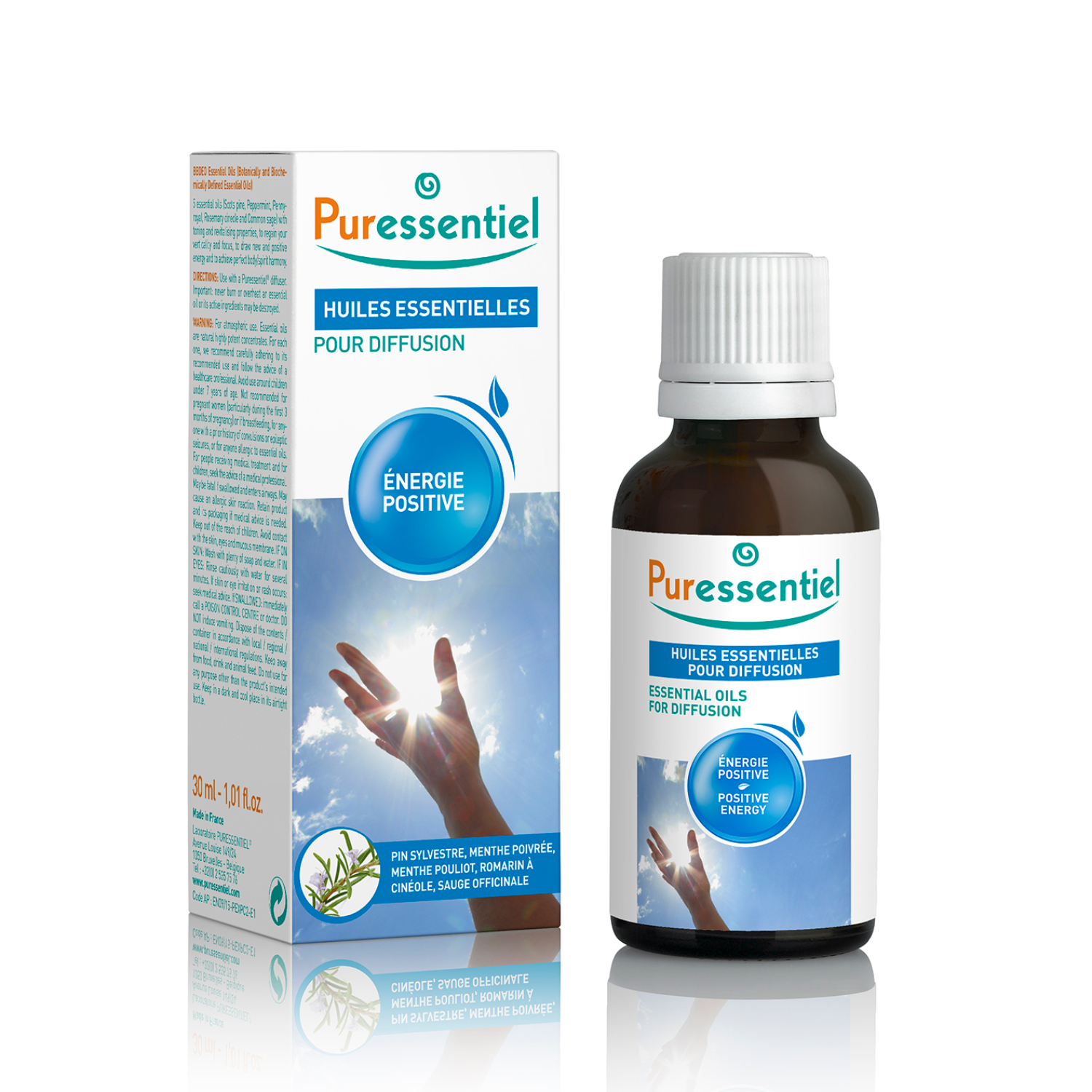 Puressentiel Essential Oils Diffusion Blend – Positive Energy (30 Ml)