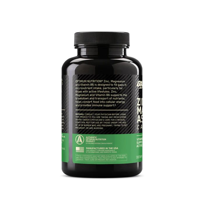 Optimum Nutrition Zma 90 Capsules For Recovery, Sleep Quality & Muscle Support