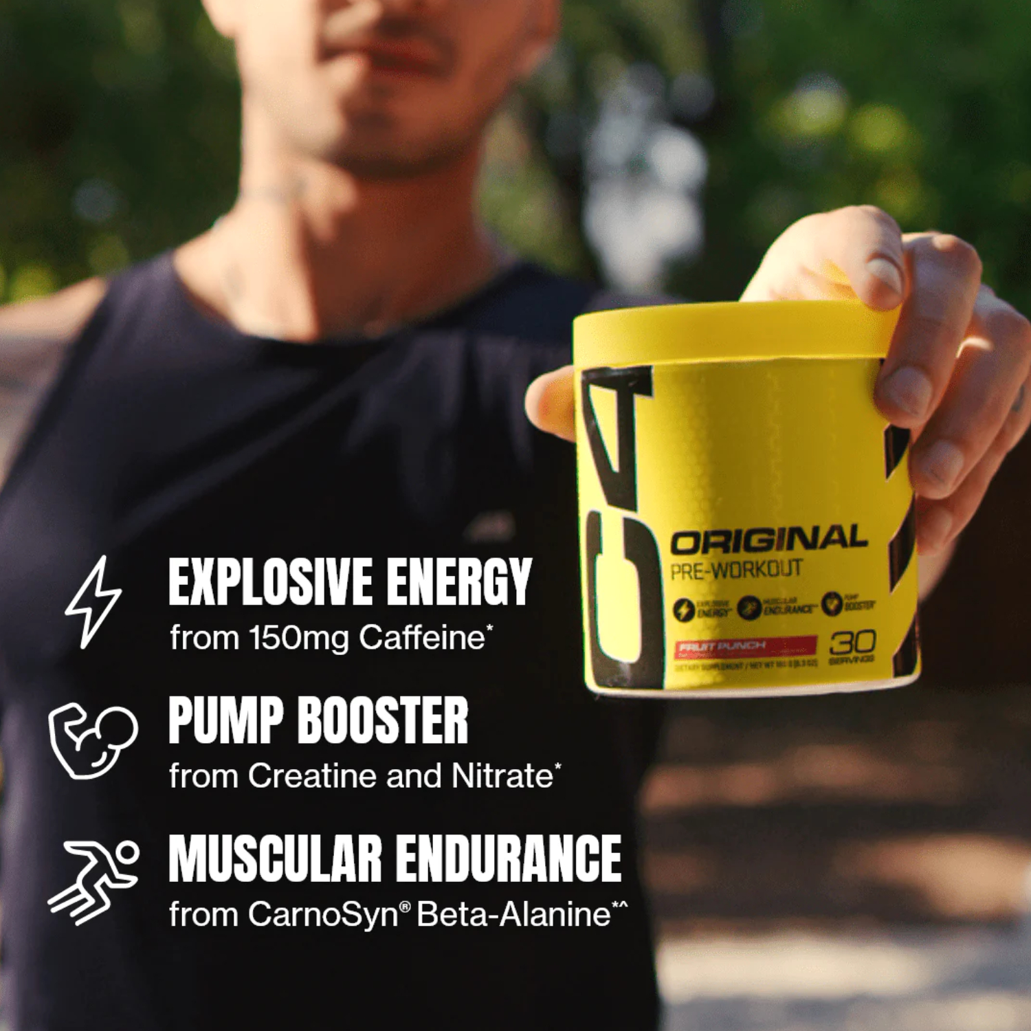 Cellucor C4 Original Id Series Pre-workout Fruit Punch 30 Servings (185g) For Energy, Focus & Performance