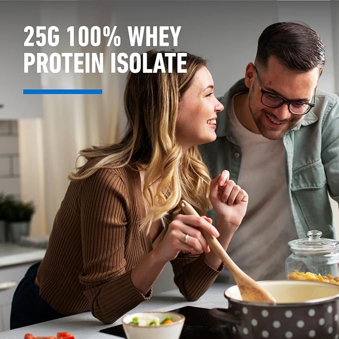 Isopure Zero Carb Whey Protein Powder Creamy Vanilla For Lean Muscle Support 3lb
