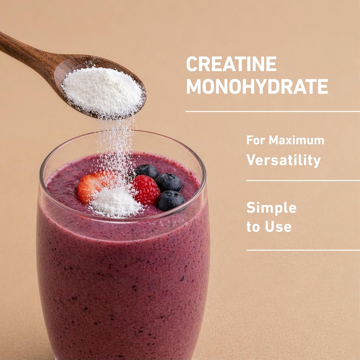 Natures Best Isopure Creatine Monohydrate Unflavoured 500g – 5g Pure Creatine For Strength & Power