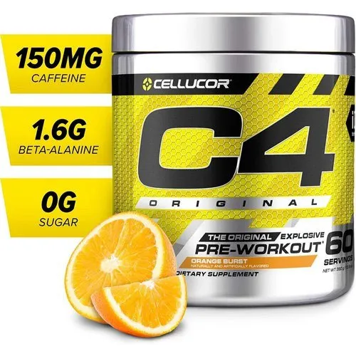 Cellucor C4 Original Pre-Workout Orange Burst 30 Servings 180Gm