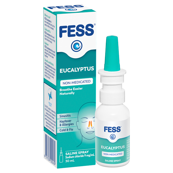 Fess Eucalyptus Saline Nasal Spray 37ml
