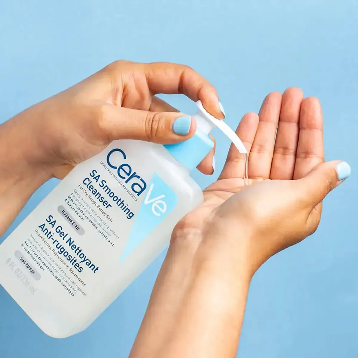 Cerave Sa Smoothing Cleanser For Dry, Rough & Bumpy Skin 473ml