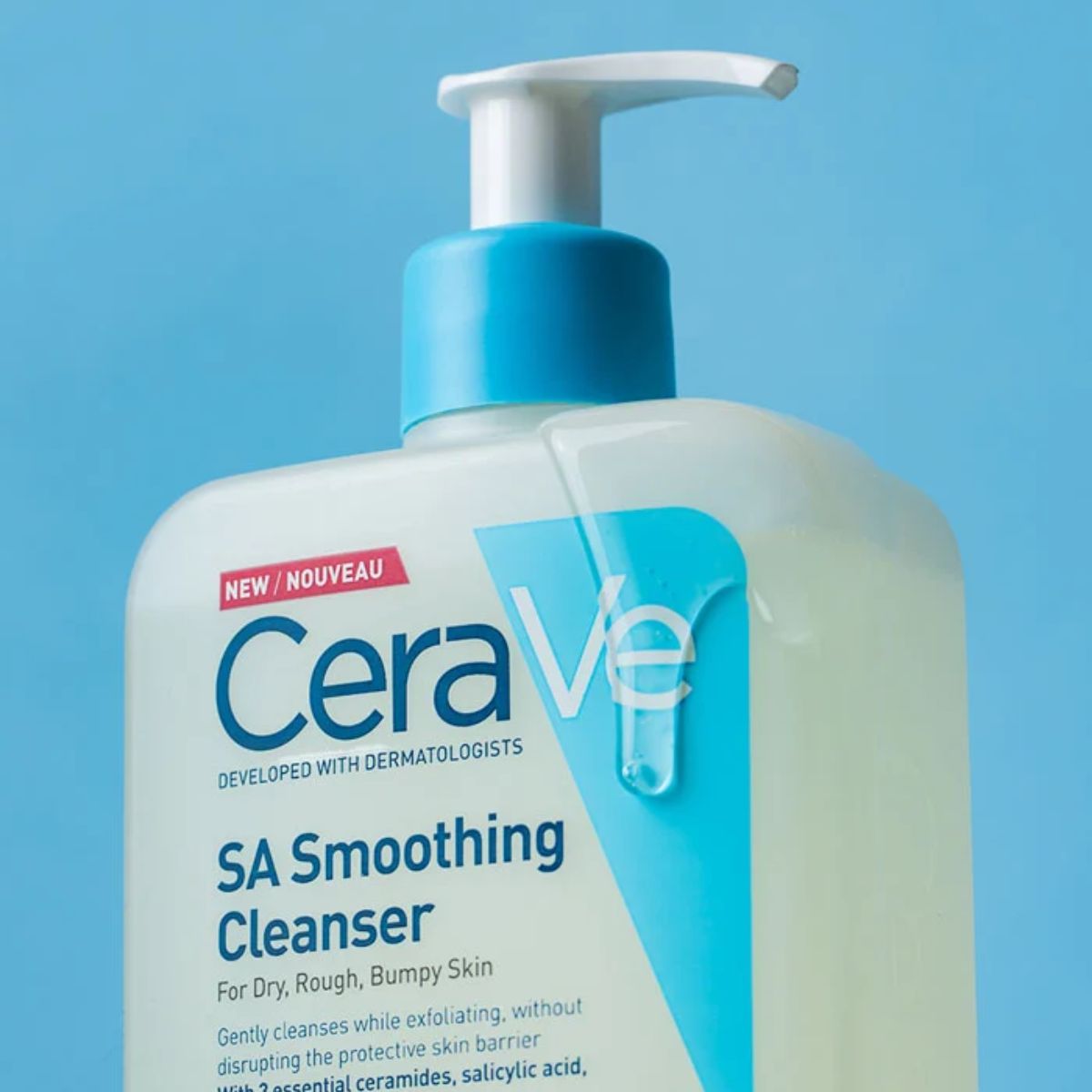 Cerave Sa Smoothing Cleanser For Dry, Rough & Bumpy Skin 473ml