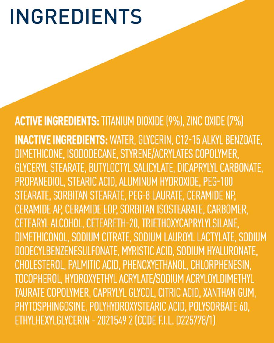 Cerave Hydrating Mineral Sunscreen Spf50 75ml For Broad Spectrum Uv Protection