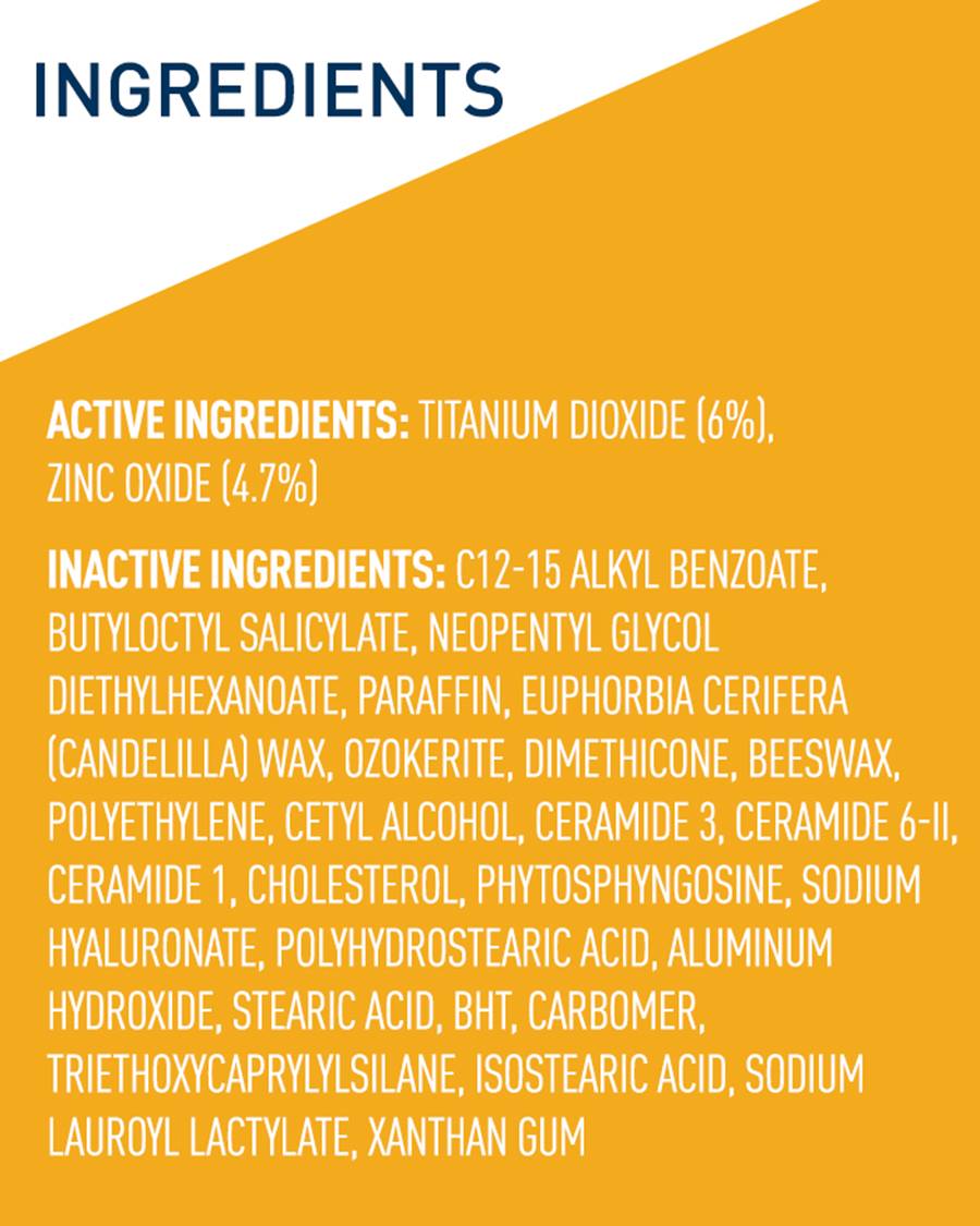 Cerave Sunscreen Stick Spf50 Invisible Zinc 13.32g For On-the-go Sun Protection