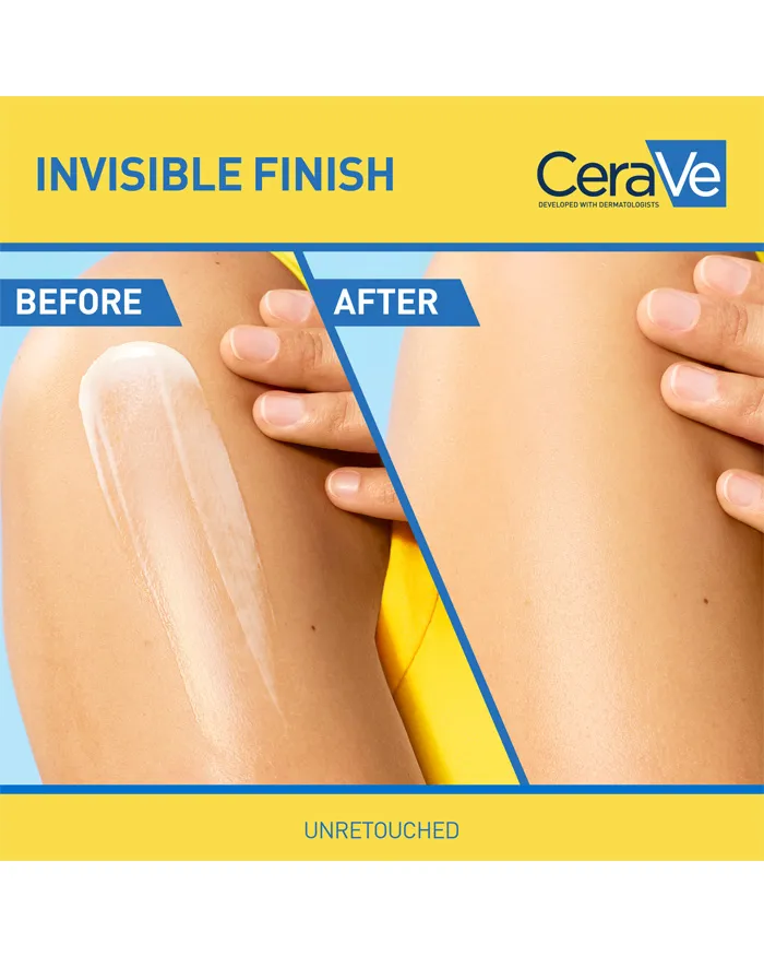 Cerave Invisible Hydrating Sunscreen Spf 50+ 177ml – Broad-spectrum Uv Protection & Hydration