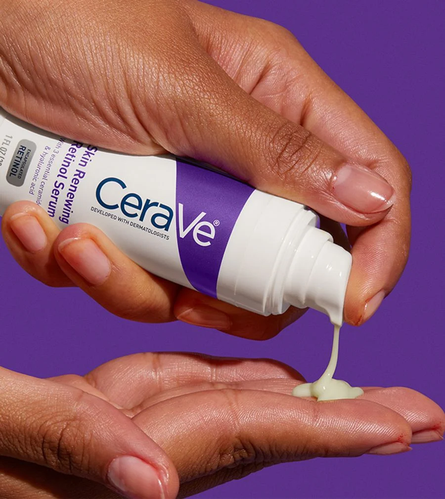 Cerave Skin Renewing Retinol Serum 30ml – Helps Smooth Fine Lines & Improve Skin Texture