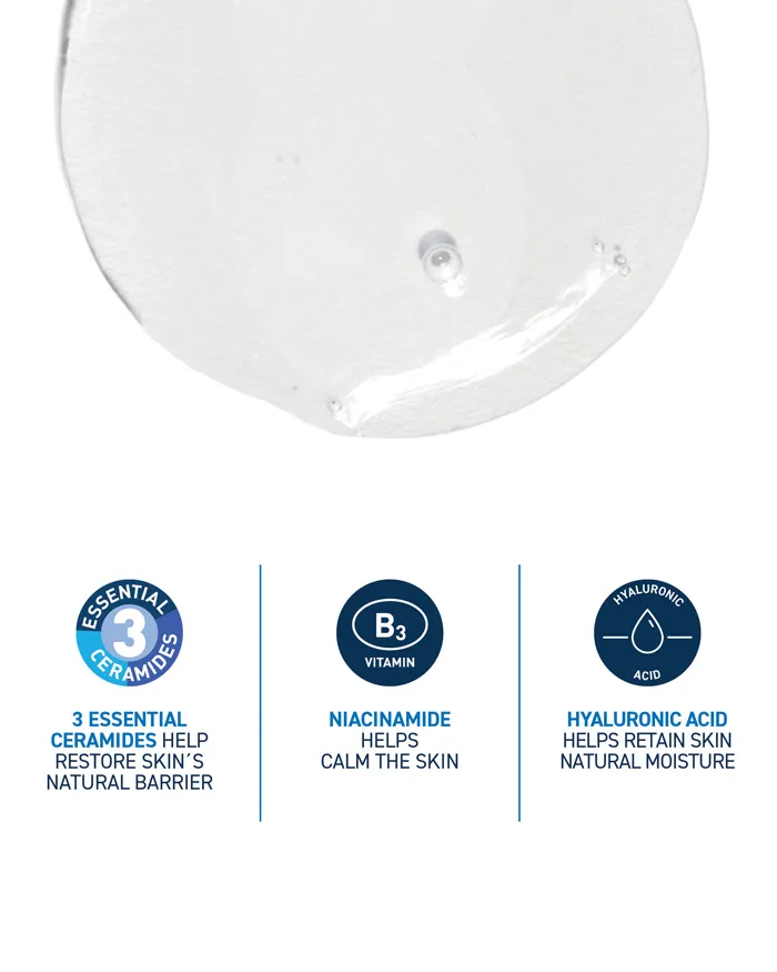Cerave Foaming Facial Cleanser Refill 16oz – Removes Excess Oil Without Disrupting Skin Barrier