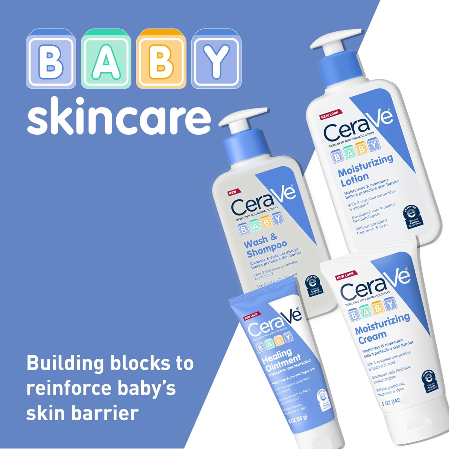 Cerave Baby Moisturizing Cream 226g – 24-hour Hydration With Ceramides & Hyaluronic Acid