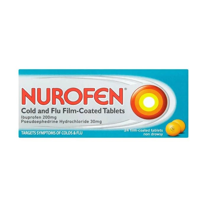 Nurofen Cold & Flu- 24 Film-Coated Tablets