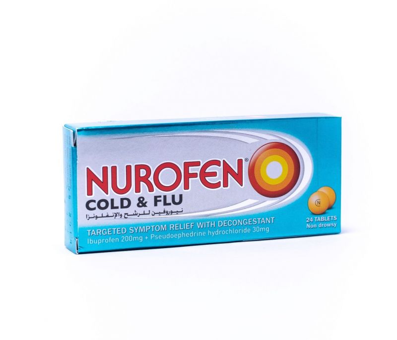 Nurofen Cold & Flu- 24 Film-Coated Tablets