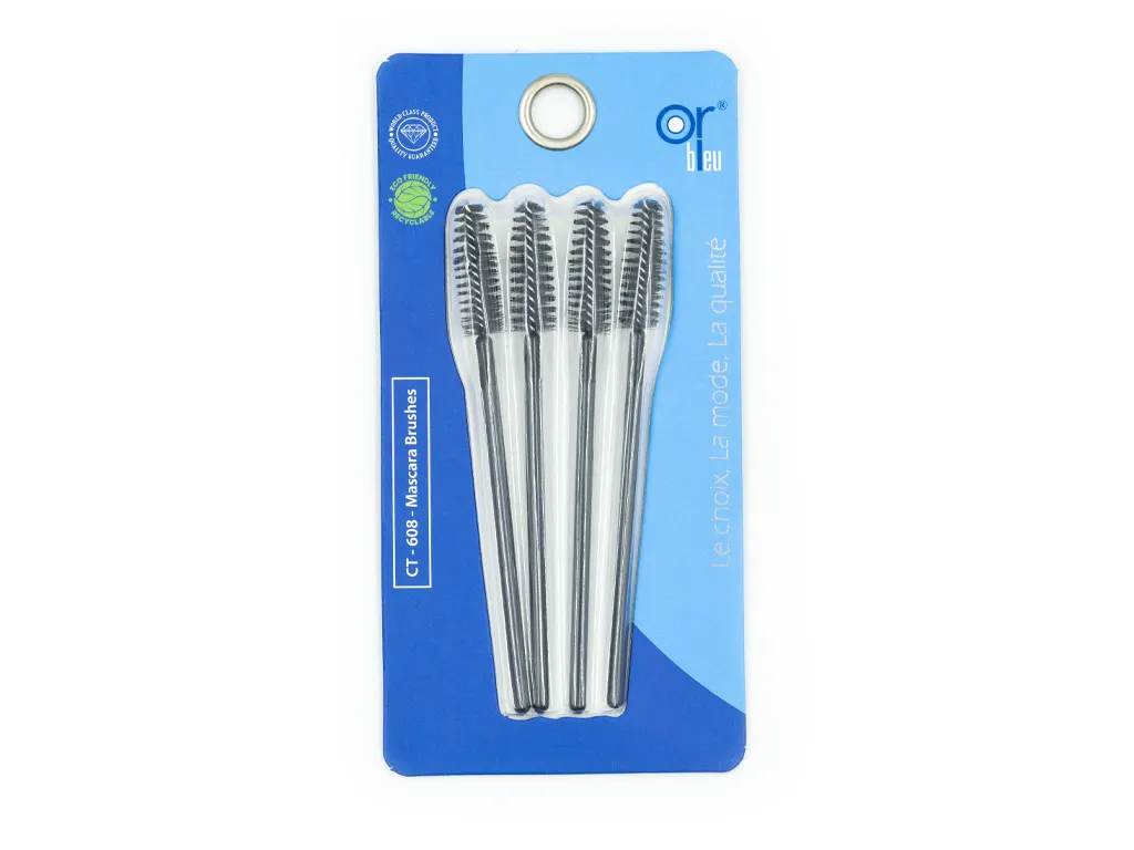 Or Blu Mascara Brushes Model 608 - 2 Pack