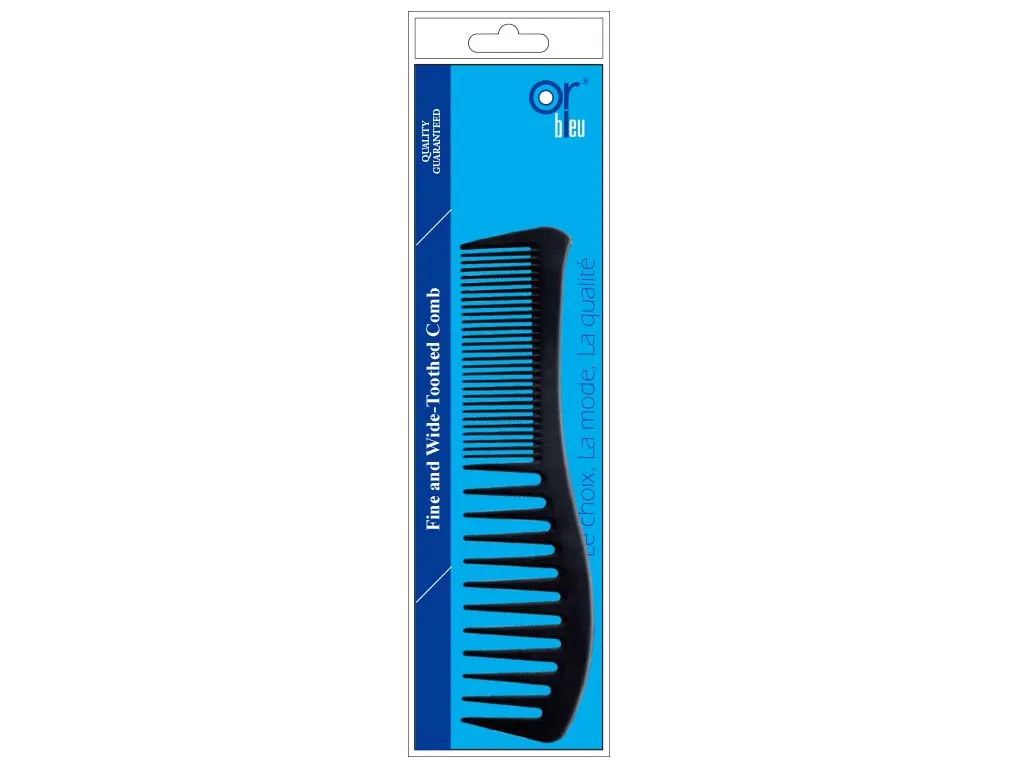 Or Blu Hb253 Fine And Wide Tooth Comb