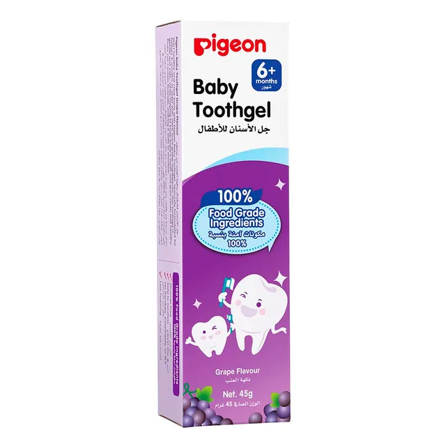 Pigeon Baby Toothgel With Grape Flavor, 45g (78311)
