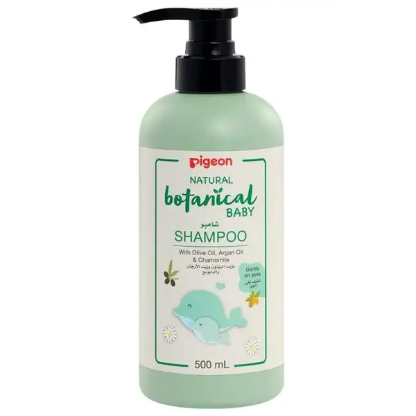 Natural Botanical Baby Shampoo, 500ml
