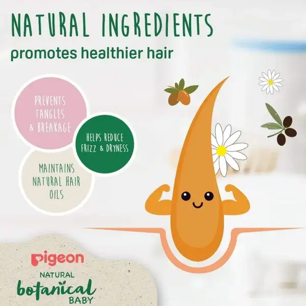 Natural Botanical Baby Shampoo, 500ml