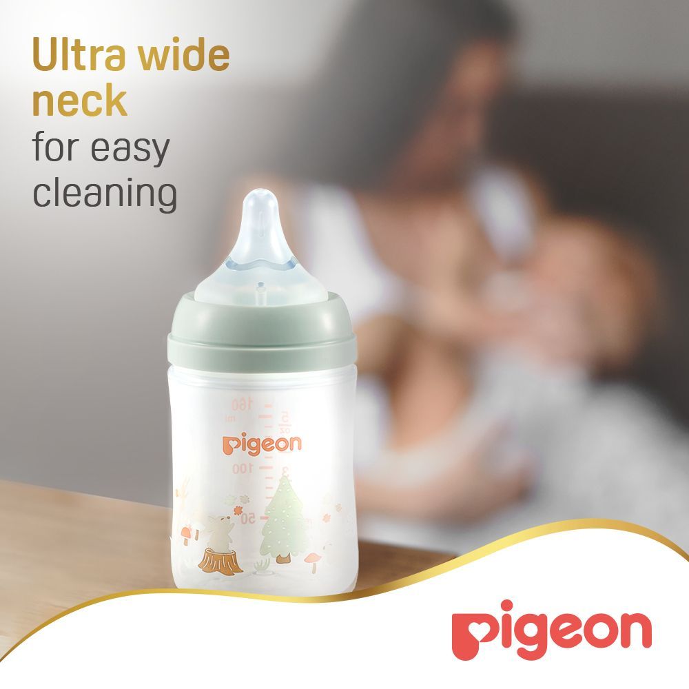 Pigeon Softouch Wide Neck Decorated Nursing Bottle, 330ml (81228)