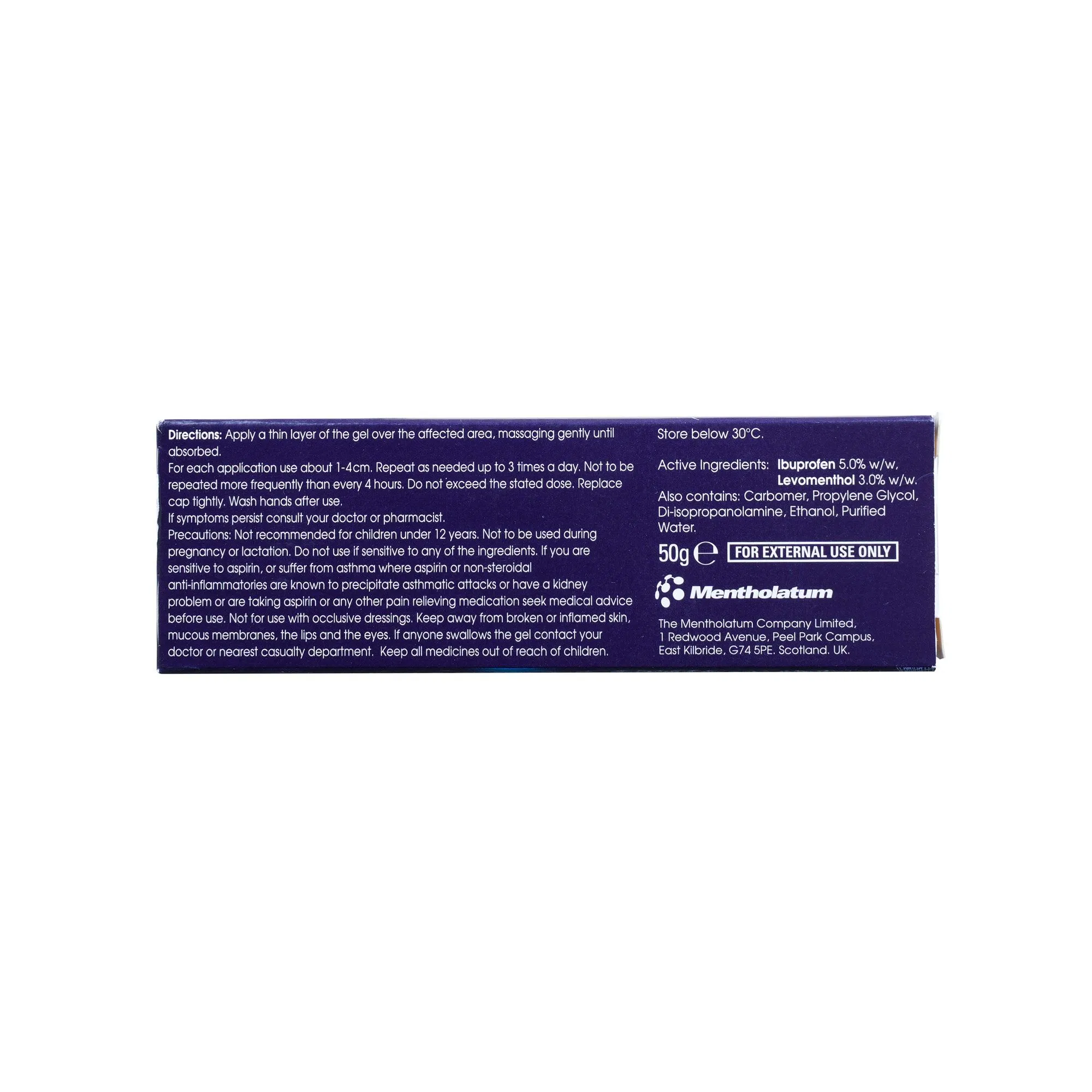 Deep Relief Gel For Muscular Aches, Back Pain & Joint Pain Relief 50g
