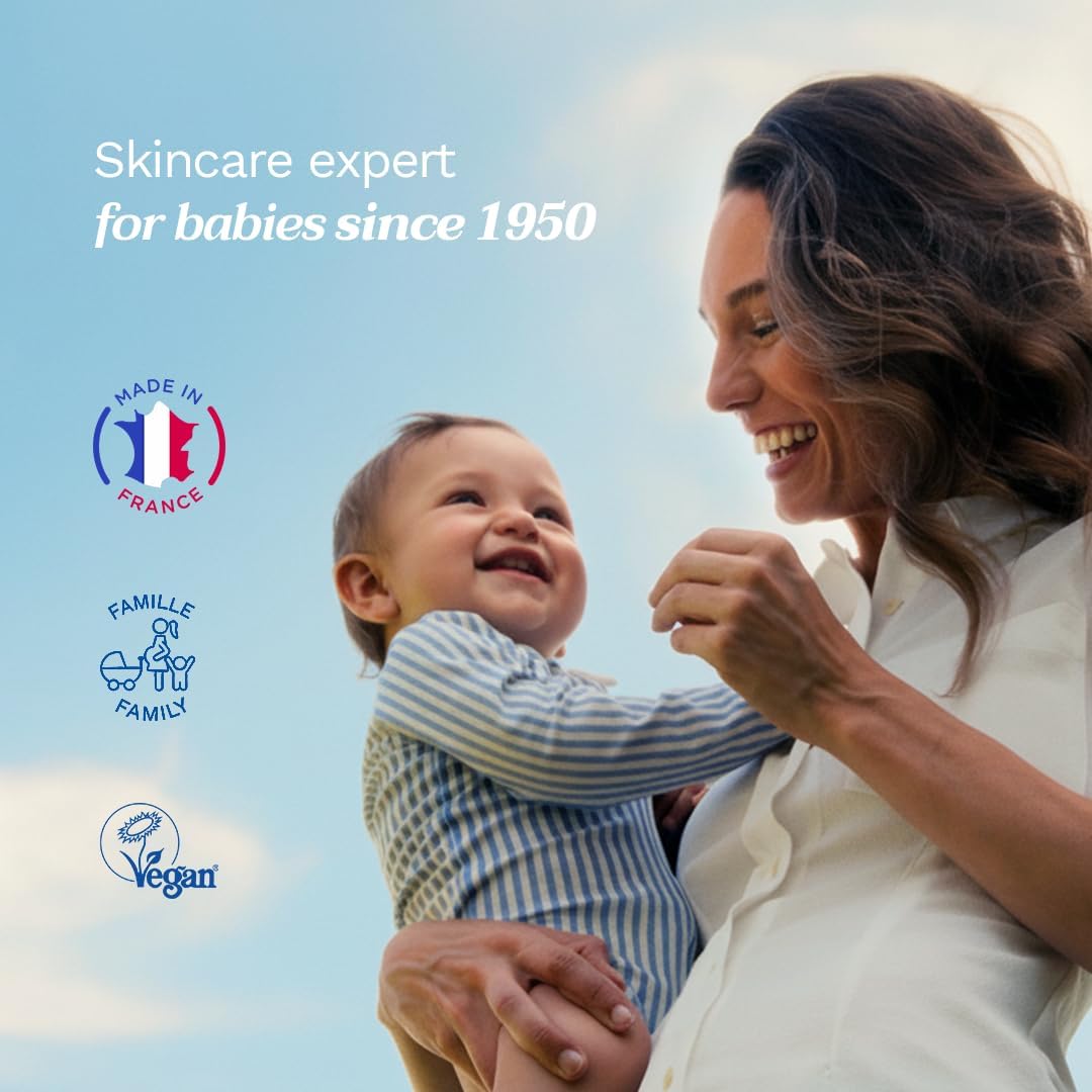 Mustela Hydra Bebe Body Lotion 300ml With Organic Avocado For Baby & Child Skin, Long-lasting Hydration & Skin Barrier Care