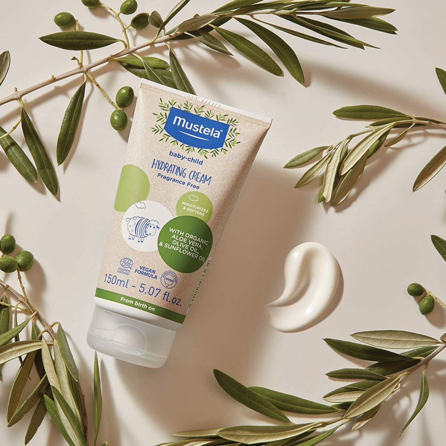 Mustela Bio Organic Multi-purpose Lotion For Face, Body & Baby Skin Care