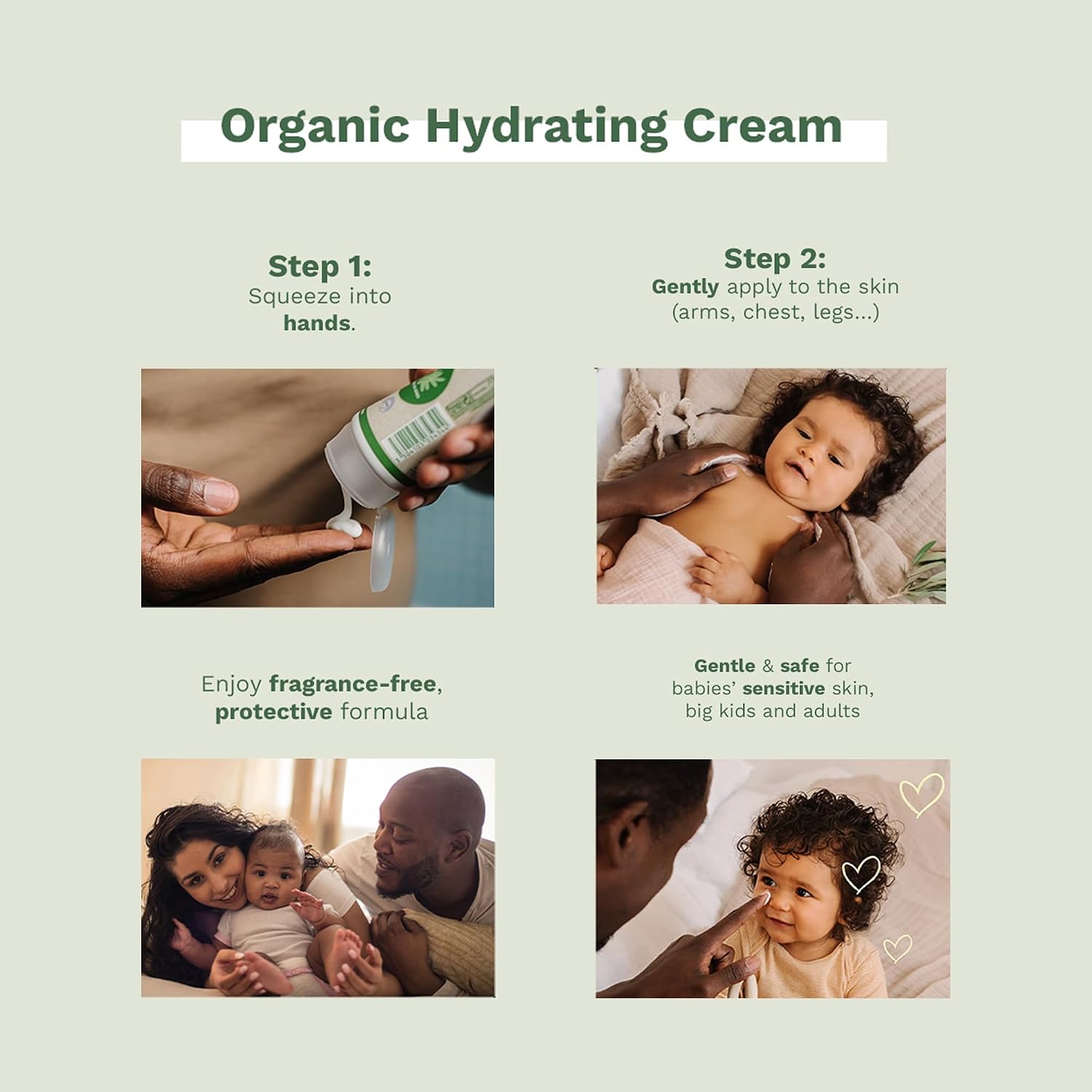 Mustela Bio Organic Multi-purpose Lotion For Face, Body & Baby Skin Care
