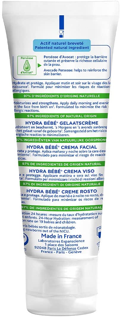 Mustela Hydra B&eacute;b&eacute; Facial Cream- 40ml