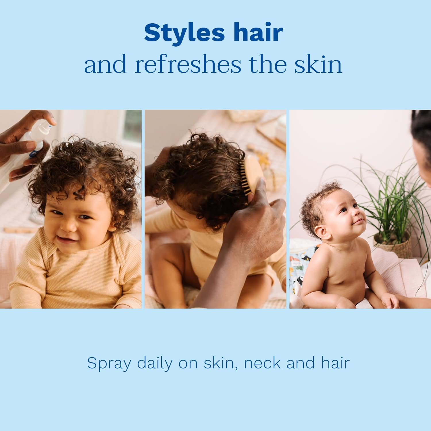 Mustela Skin Freshener 200ml For Baby & Child Hair And Body, Gentle Refreshing & Moisturizing Daily Care