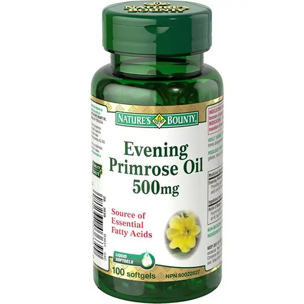 Natures Beauty Evening Primrose Oil Capsules, 500mg