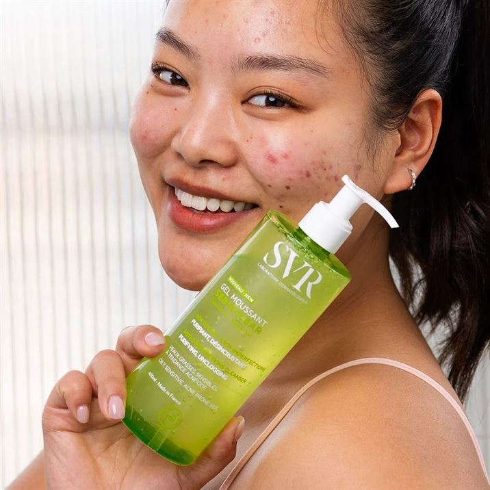 Svr Sebiaclear Foaming Gel Cleanser For Oily & Acne-prone Skin 200ml