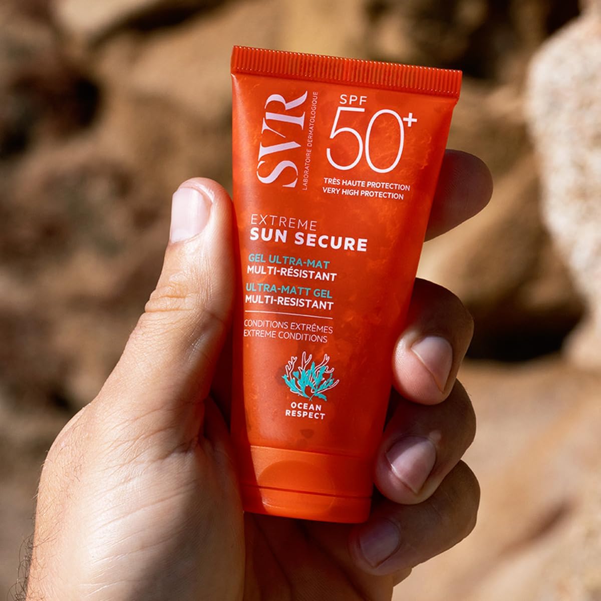 Svr Sun Secure Extreme Ultra-matt Gel Spf50+ For Oily Skin Sun Protection 50ml