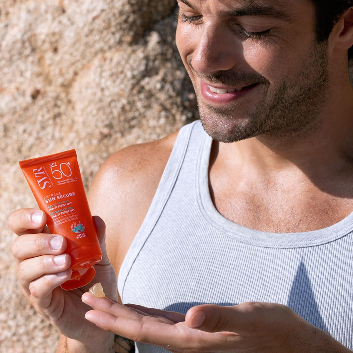 Svr Sun Secure Extreme Ultra-matt Gel Spf50+ For Oily Skin Sun Protection 50ml