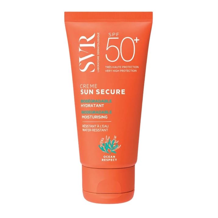 Svr Sun Secure Moisturising Cream Spf50+ For Sun Protection 50ml