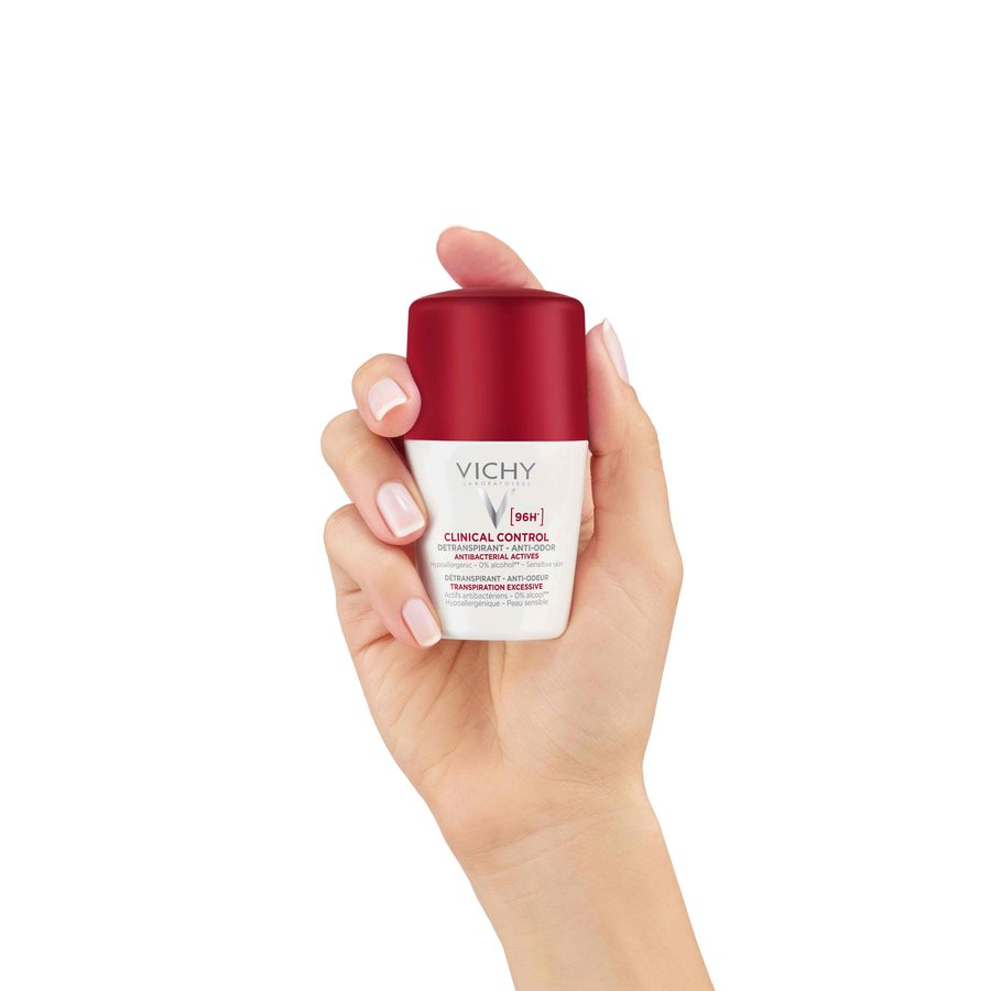 Vichy Clinical Control 96h Anti-perspirant Roll-on 50ml For Excessive Perspiration