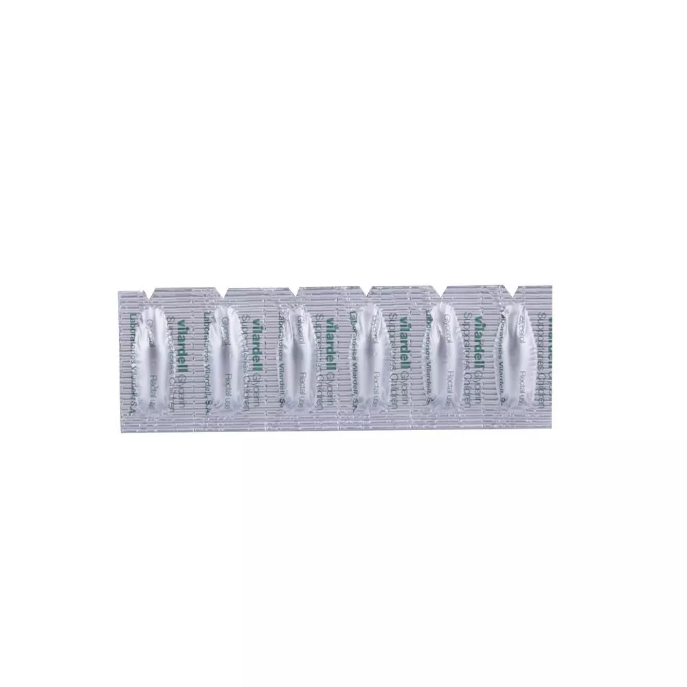 Vilardell Glycerin 0.92 G, Infants Suppositories, 12 Pieces