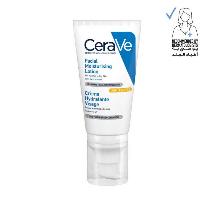 Cerave Am Facial Moisturizing Lotion Spf30, 52ml