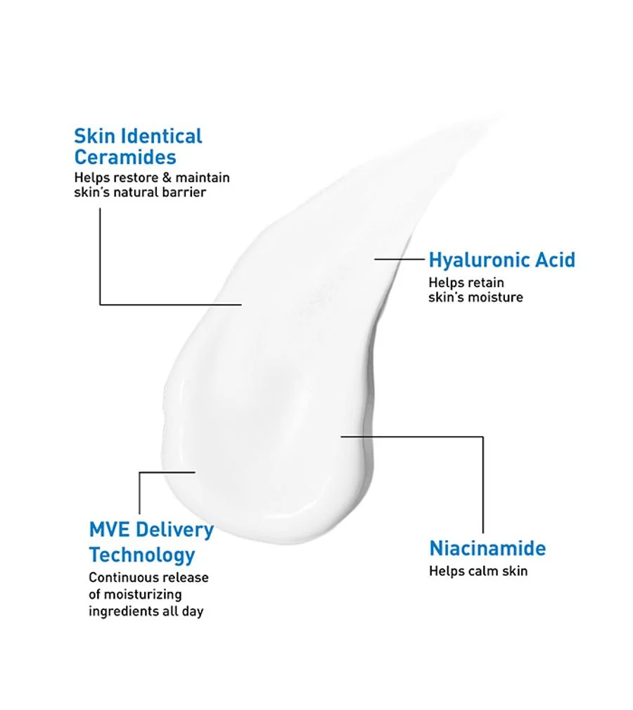 Cerave Oil Control Moisturizing Gel-cream 89ml For Oily & Acne-prone Skin With Oil Control & 24-hour Hydration