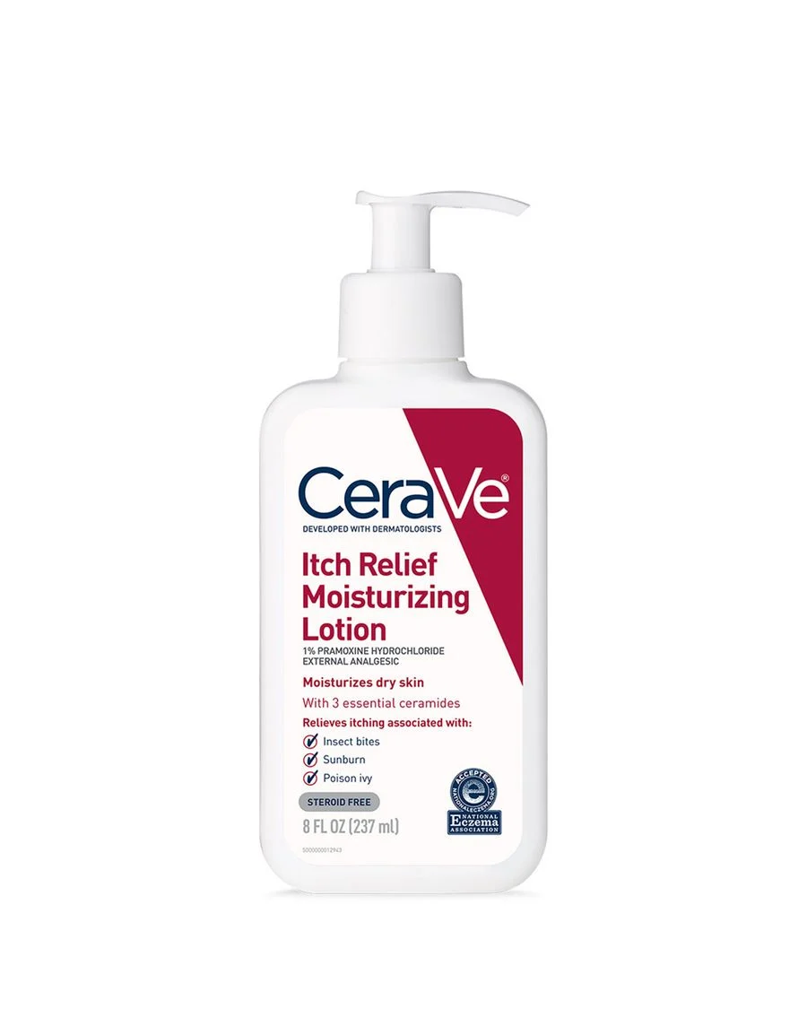 Cerave Itch Relief Moisturizing Lotion 237ml For Dry, Itchy & Irritated Skin With Fast-acting Relief