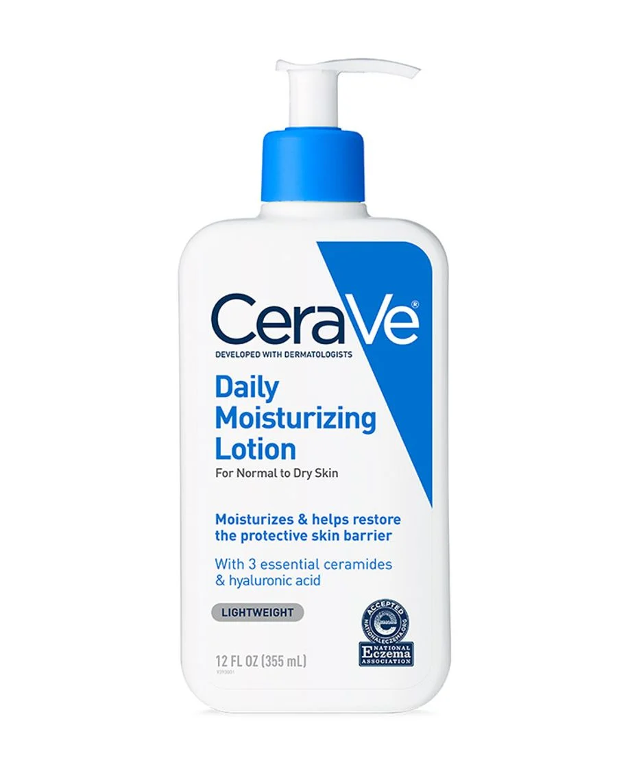 Cerave Daily Moisturizing Lotion 355ml For Normal To Dry Skin With Long-lasting Hydration