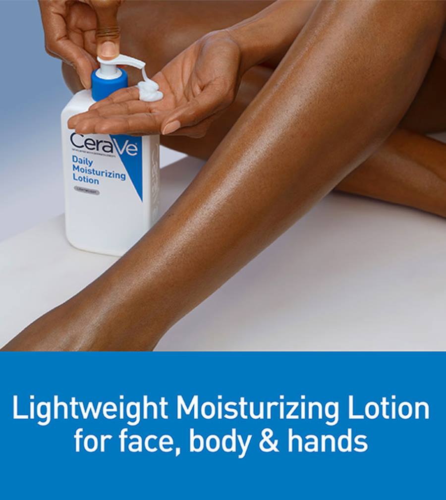 Cerave Daily Moisturizing Lotion 355ml For Normal To Dry Skin With Long-lasting Hydration