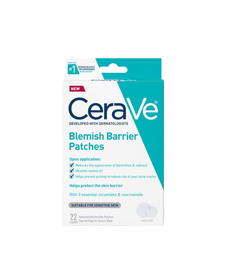Cerave Blemish Barrier Patches 22's For Acne Pimples, Spot Protection & Faster Healing
