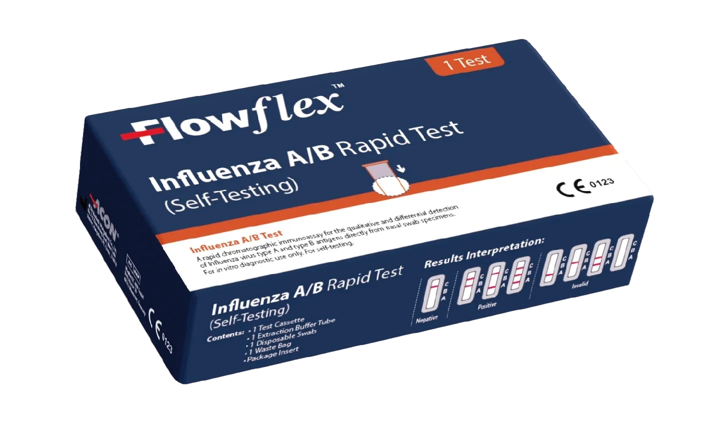 Flowflex Influenza A/b Rapid Test (single)