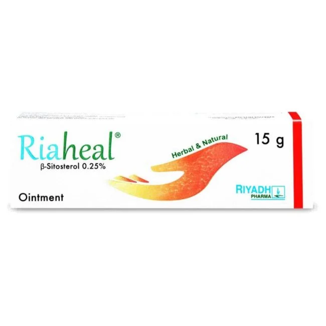 Riaheal B-Sitosterol 0.25% Burns & Injuries Ointment , 15 G
