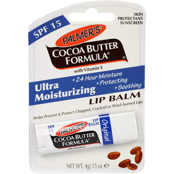 Palmer's Cocoa Butter Formula Original Ultra Moisturising Lip Balm Spf 15 For Dry Lips 4g