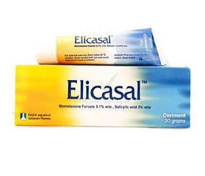 Elicasal Ointment 30 G (corticosteroid + Salicylic Acid)