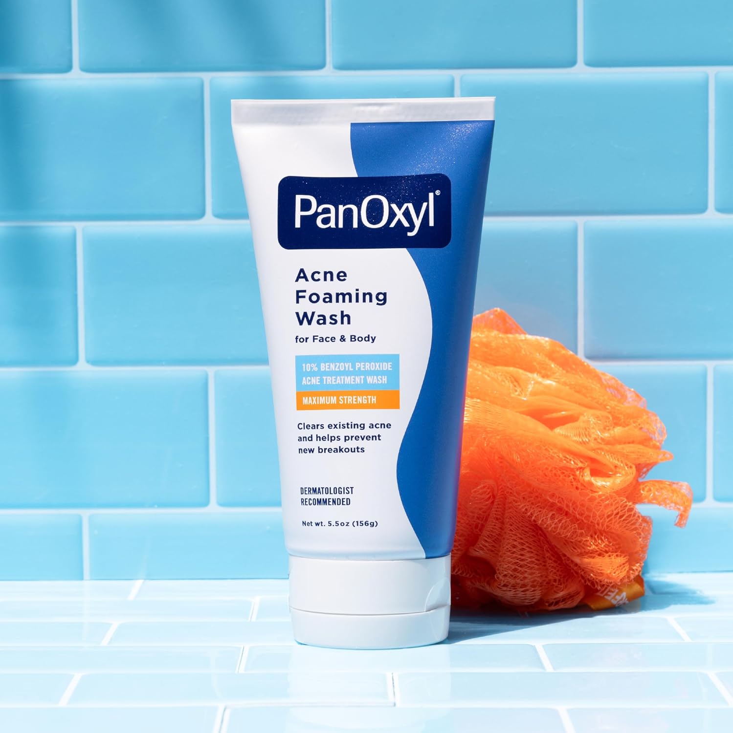 Panoxyl Acne Foaming Wash 10% Benzoyl Peroxide 156g – Clears Acne & Helps Prevent Breakouts