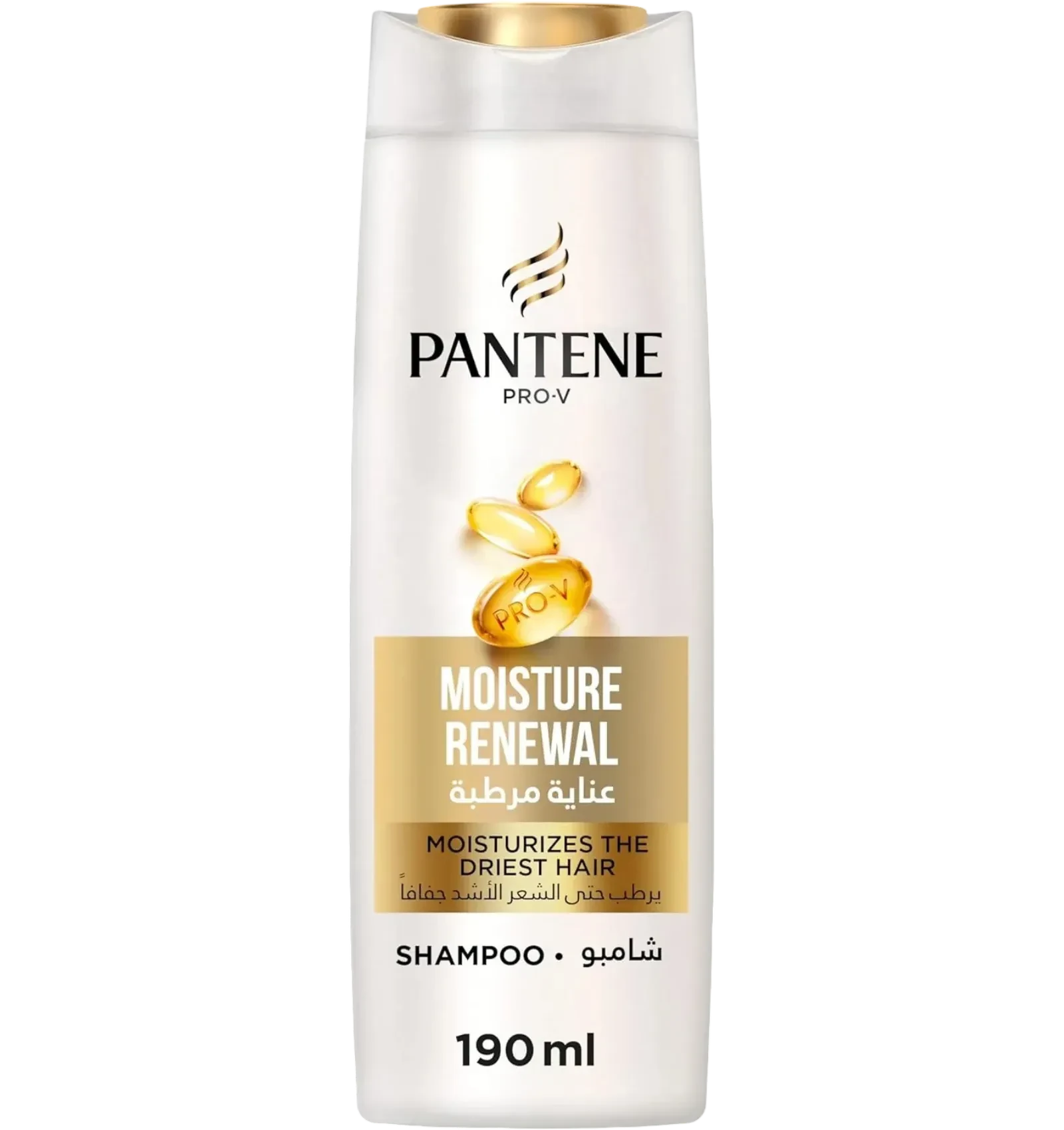 Pantene Pro-v Daily Moisture Renewal Shampoo 190ml – Hydrates & Softens Dry Hair